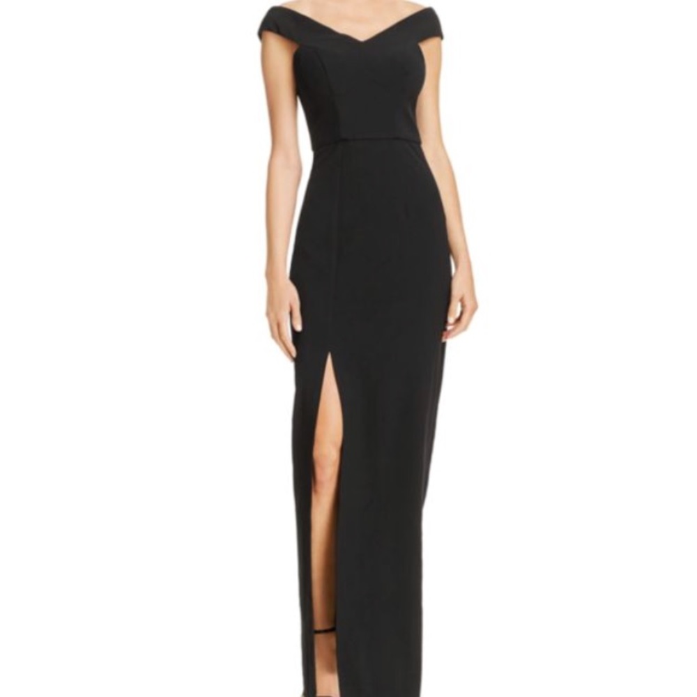 Bariano black gown